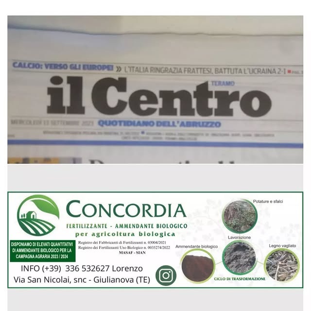 Concordia Servizi Ambientali – Gallery fotografica e rassegna stampa in Abruzzo