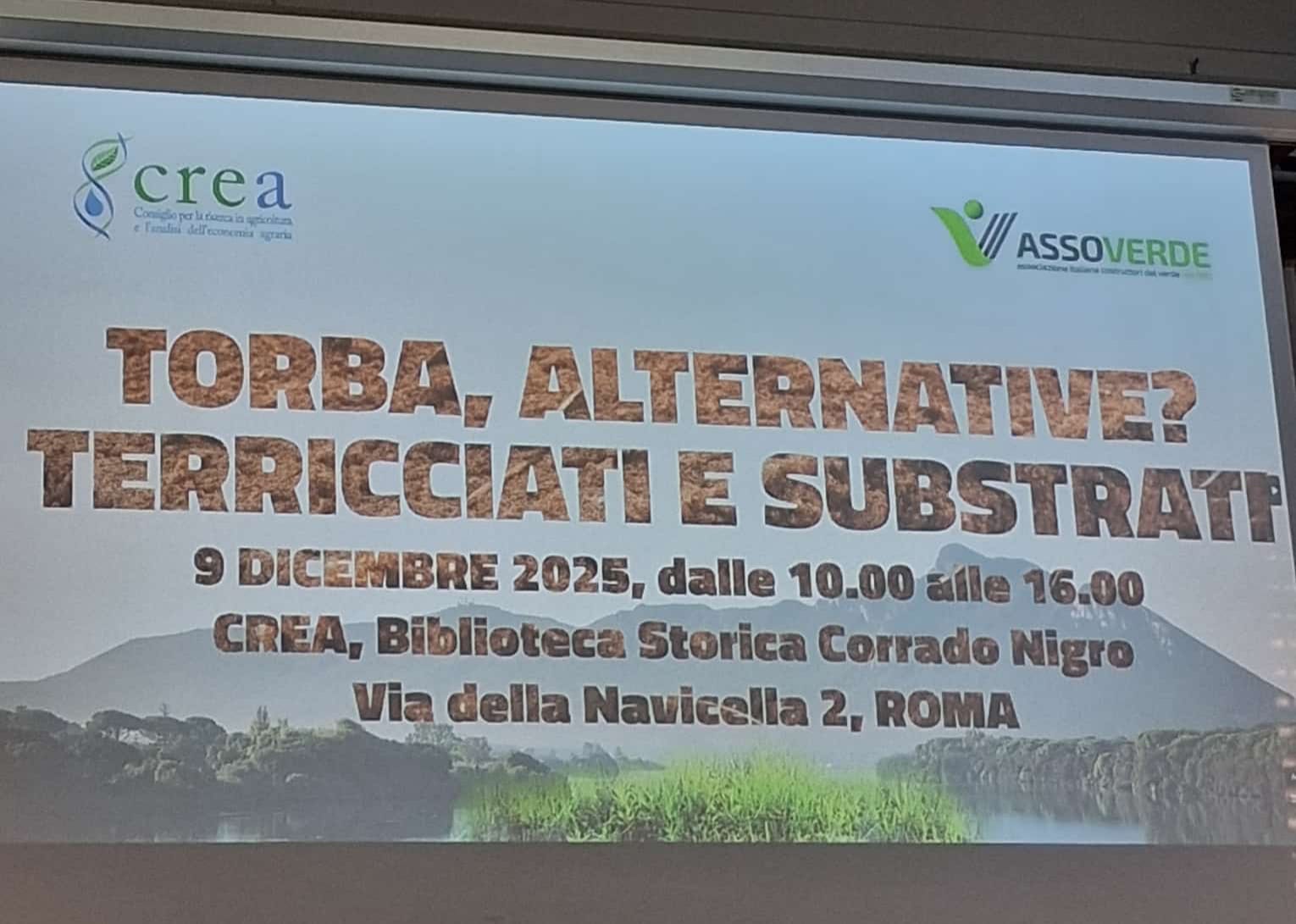 Concordia Servizi Ambientali al convegno CREA e ASSOVERDE