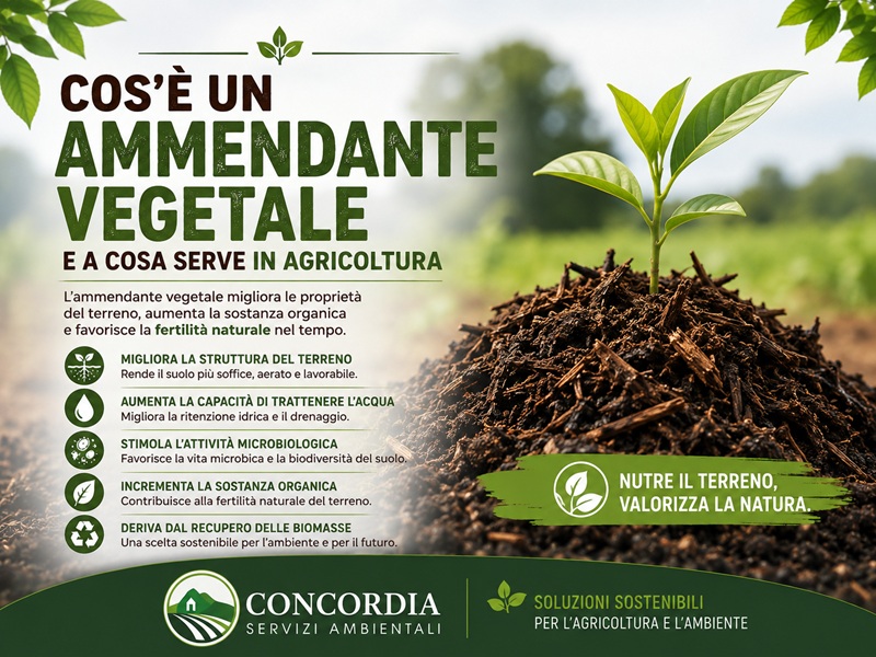 Cos'è un Ammendante Vegetale e a Cosa Serve in Agricoltur