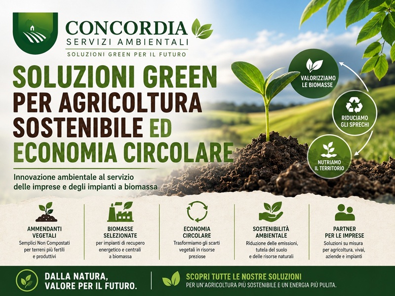 Soluzioni Green per Agricoltura Sostenibile