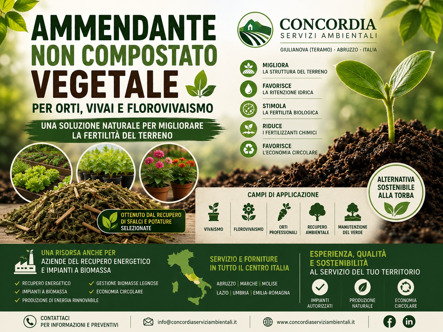 Ammendante Non Compostato Vegetale